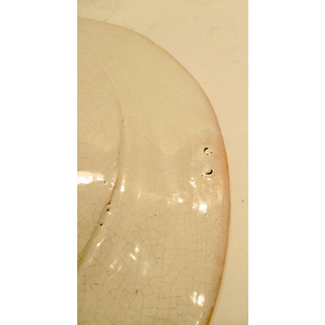 French Man in the Moon Faience Deep Dish Charger For Sale In New York - Image 6 of 9