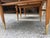 1950s Lane Altavista Copenhagen Mid Century Modern Two Tier Walnut End Tables For Sale - Image 6 of 10