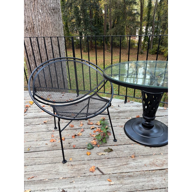 Mediterranean Mid 20th Century Woodard Florentine Center Table for Patio, Attributed For Sale - Image 3 of 11