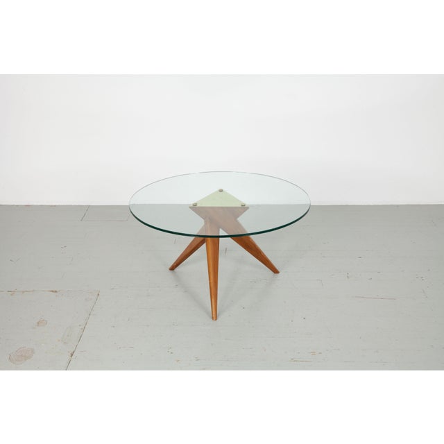 Vintage Side Table in Wood, 1940s For Sale - Image 15 of 18