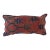 Pillow W/Antique Rug Fragment , 9" X 17" For Sale