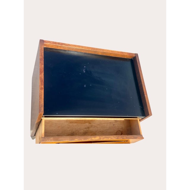 Bassett Vintage Bassett Denmark Teak Nightstand, Made in Denmark, 1965 For Sale - Image 4 of 7