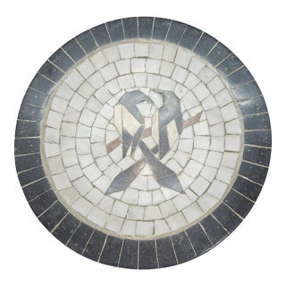 Vintage MCM Heide Mosaic Dish of Denmark For Sale