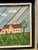 1960s 1960s Warren Kimble Style Painting Over Slanted Wooden Plank . For Sale - Image 5 of 12