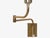 1980s Mid-Century Modern Fagerhults, Articulating Wall Light, Brass, Fabric For Sale - Image 10 of 14