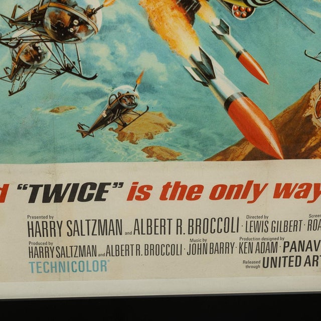 Paper British Style B Little Nelly James Bond You Only Live Twice Poster, 1967 For Sale - Image 7 of 18