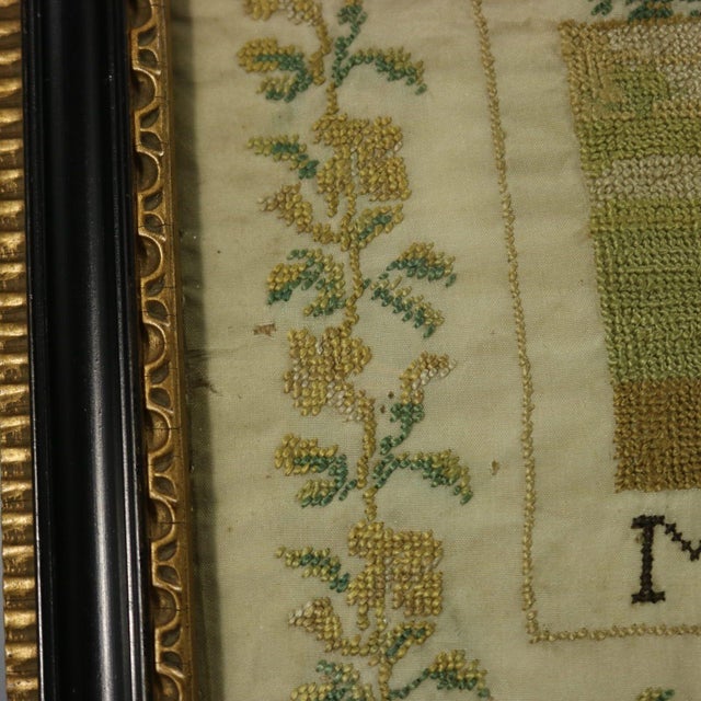 Antique Sampler, 1830, by M. Forrest For Sale - Image 15 of 18
