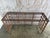 Rustic Console Table With Textured Stone Top and Hand-Forged Iron Base For Sale - Image 12 of 18