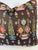 Transitional Folk Flowers Tapestry 22" Pillows-a Pair For Sale - Image 3 of 3
