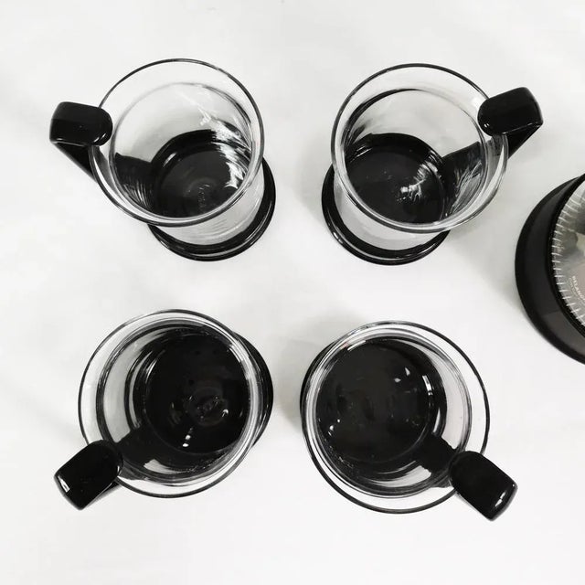 1990s Vintage Danish Coffee and Tea Set by C. Jorgensen, 1990s, Set of 5 For Sale - Image 5 of 11