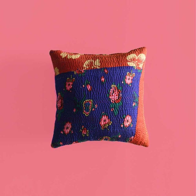 Vintage Cushions in Afghan Vintage Fabrics, 1980s, Set of 8 For Sale - Image 9 of 11