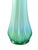 1960s 1960's Fostoria Opalescent Green Swung Glass Vase 11" For Sale - Image 5 of 6