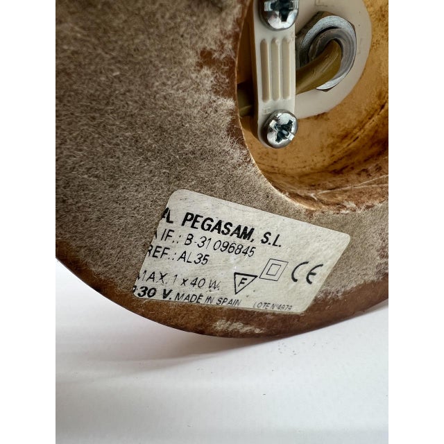 Spanish Alabaster Vase-Shaped Table Lamps, 1970s, Set of 2 For Sale - Image 6 of 13