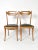 1950s Italian Dining Chairs With Sculptural Backs in the Style of Pirelli Sapsa - Set of 5 For Sale - Image 4 of 15