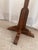 Mission Antique Mission Style Solid Oak Standing Hall Tree With Four Double Hooks For Sale - Image 3 of 10