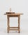 Wood 20th Century French Oak Side Table with Square Top For Sale - Image 7 of 10