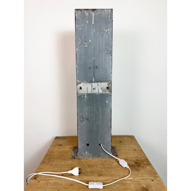 Large Vintage Illuminated Advertising Letter I , 1960s For Sale - Image 13 of 18