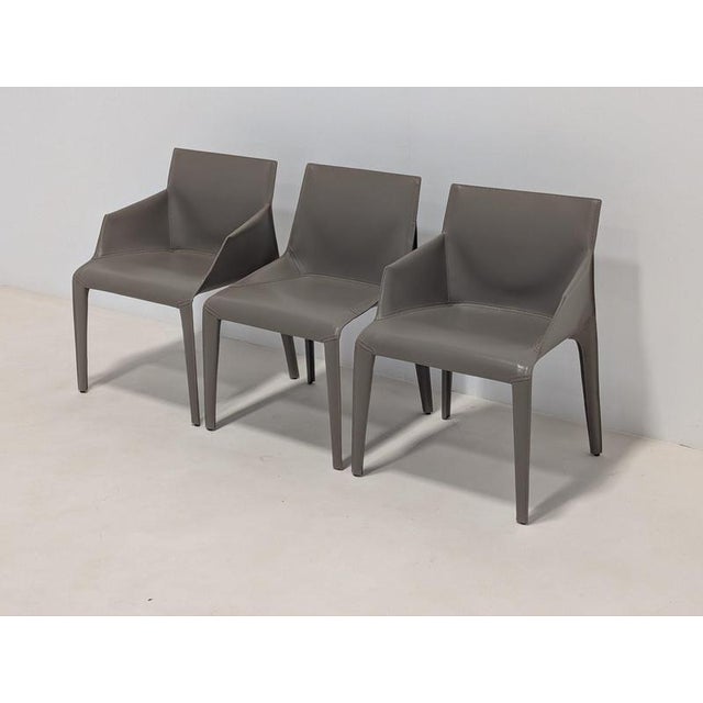 Seattle Dining Chairs from Poliform, Set of 3 For Sale - Image 6 of 13