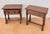 Pair of Spanish Wood Bedside Tables With Paneled Drawers, Mid-20th Century For Sale - Image 9 of 10
