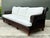 Vintage Woven Rattan Three Seat Sofa For Sale - Image 12 of 12
