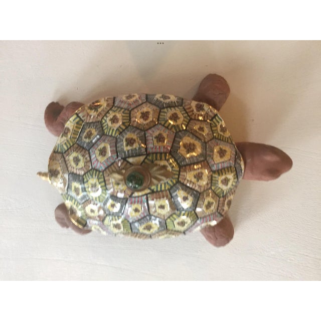 A true Collector’s piece, the Torquay Tortoise Tureen three piece set, created by Victoria MacKenzie-Childs, while she...