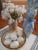 Experience the captivating beauty of these extra-large white marble eggs, each comparable in size to a duck egg. With...