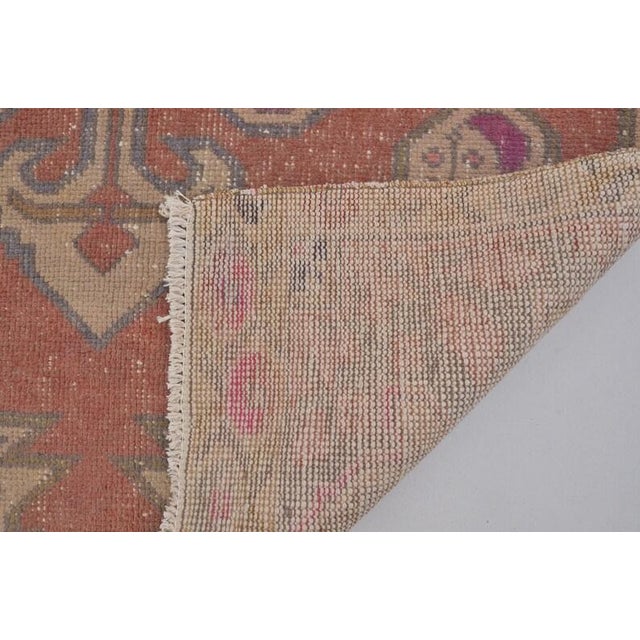 Turkish İnteriour Vintage Rug For Sale - Image 9 of 10