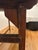 Brown Antique Solid Hard Wood Table 31 Inches Tall For Sale - Image 8 of 11