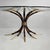 Brown Italian Modern Oval Table in Bamboo, Brass and Glass, 1980s For Sale - Image 8 of 16