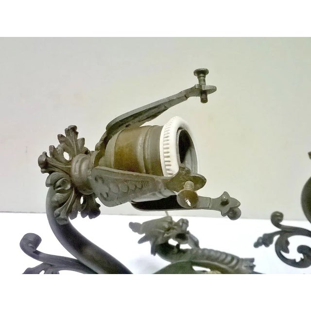 Sculptural Wall Lights, 1910s, Set of 2 For Sale - Image 4 of 8