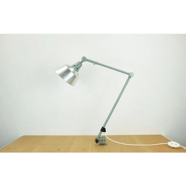 Industrial Midgard R2 Desk Lamp by Curt Fischer, GDR, 1960s For Sale - Image 10 of 11