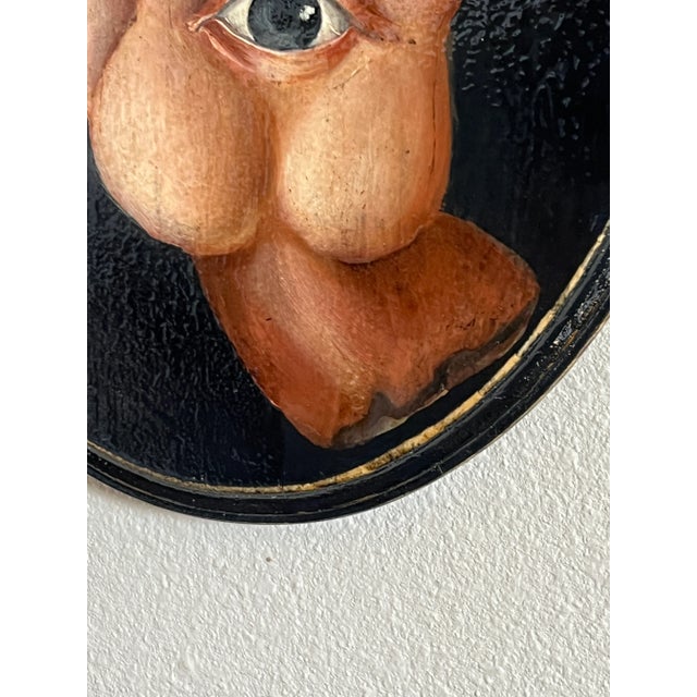 Baroque Pair of Oil on Wood Baroque Style Old Masters Manner "Hands of Mercy" Paintings For Sale - Image 3 of 12