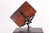 Black Early 20th Century Victorian Style Library Bookstand With a Revolving Shelf For Sale - Image 8 of 12