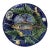 Small Majolica Palissy Fish Wall Platter Circa 1890 For Sale
