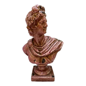 Glazed Ceramic Bust