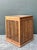 Vintage Slat Wood Side Table For Sale - Image 11 of 12