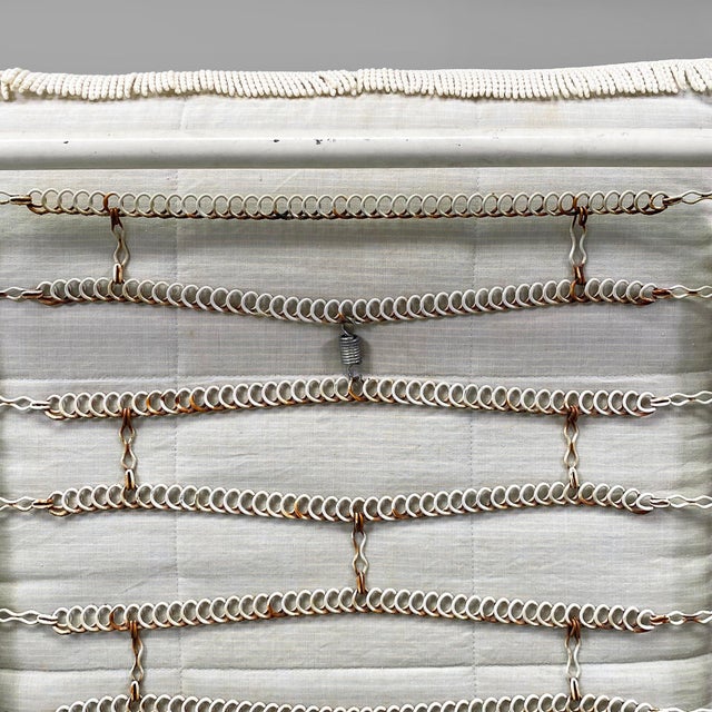 Mid-Century Italian White and Azure Iron Outdoor Lounge Chairs, 1960s, Set of 2 For Sale - Image 18 of 18