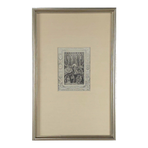 William Blake, Illustration From the Book of Job, England Circa 1900