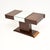 1930s Art Deco Mirrored Coffee Table in Walnut, 1930s For Sale - Image 5 of 11