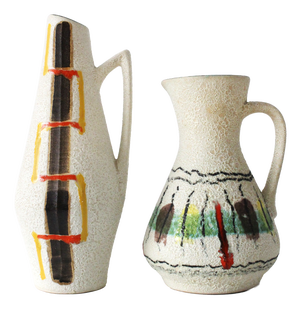Vintage Vases from Scheurich Keramik, 1960, Set of 2