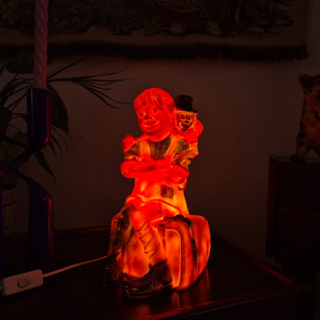 Vintage Pippi Longstocking Table Lamp from Heico, 1980s For Sale - Image 11 of 12