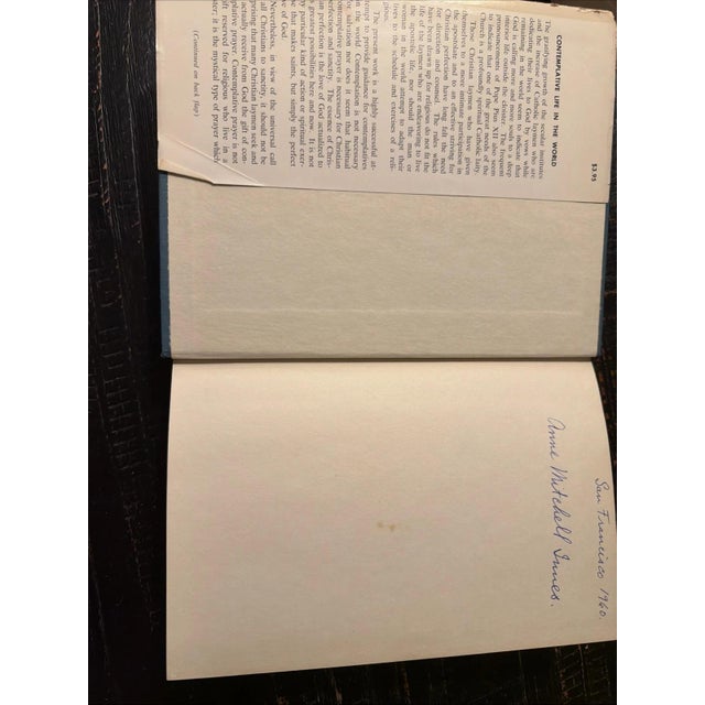 Illustration Goichon, The Contemplative Life in The World, 1st English Edition (1959) with Original Dust Jacket For Sale - Image 3 of 6