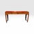 1920s Finely Carved Vintage High Waisted 3 Drawer Credenza Console Table For Sale - Image 4 of 8