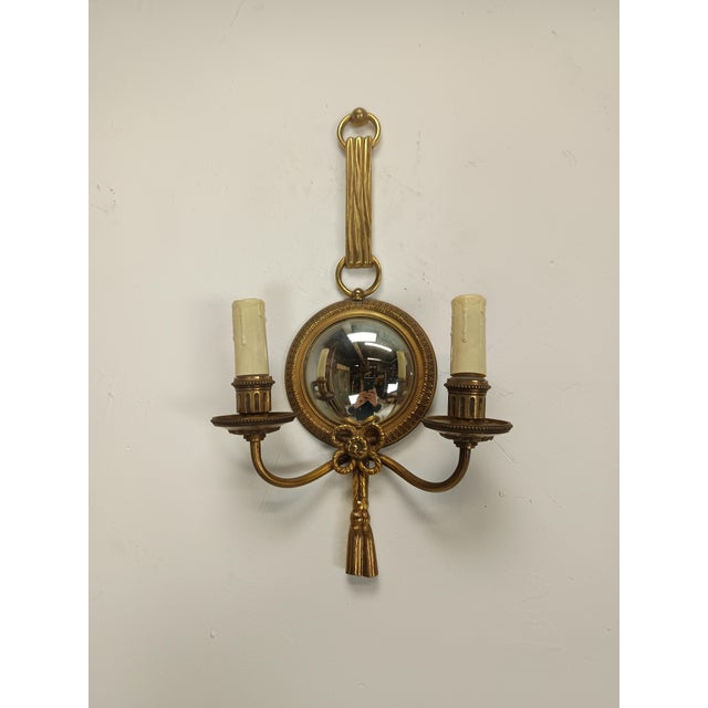 Vintage Bronze Wall Lights by Henri Petitot, 1950s, Set of 4 For Sale - Image 3 of 18