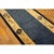 1920s Antique Blue Open Field Geometric Chinese Peking Handknotted Runner Rug For Sale In New York - Image 6 of 9