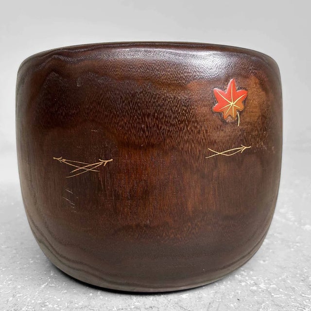 Wood Vintage Japanese Fire Pot, 1930s For Sale - Image 7 of 11