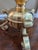 Late 20th Century Sarreid Brass Bouillotte Style Lamp For Sale - Image 12 of 13