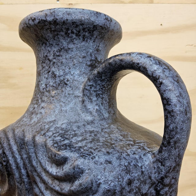 Large Vintage West German Fat Lava Vase from Dümler & Breiden, 1970s For Sale - Image 14 of 18