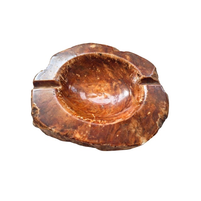Vintage Italian Ashtray in Onyx, 1960s For Sale - Image 3 of 10