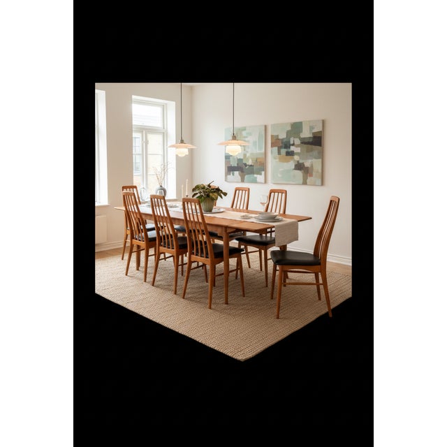 Eva Chair in Teak with Leather by Niels Kofoed for Koefoeds Møbelfabrik, 1960s For Sale - Image 12 of 18